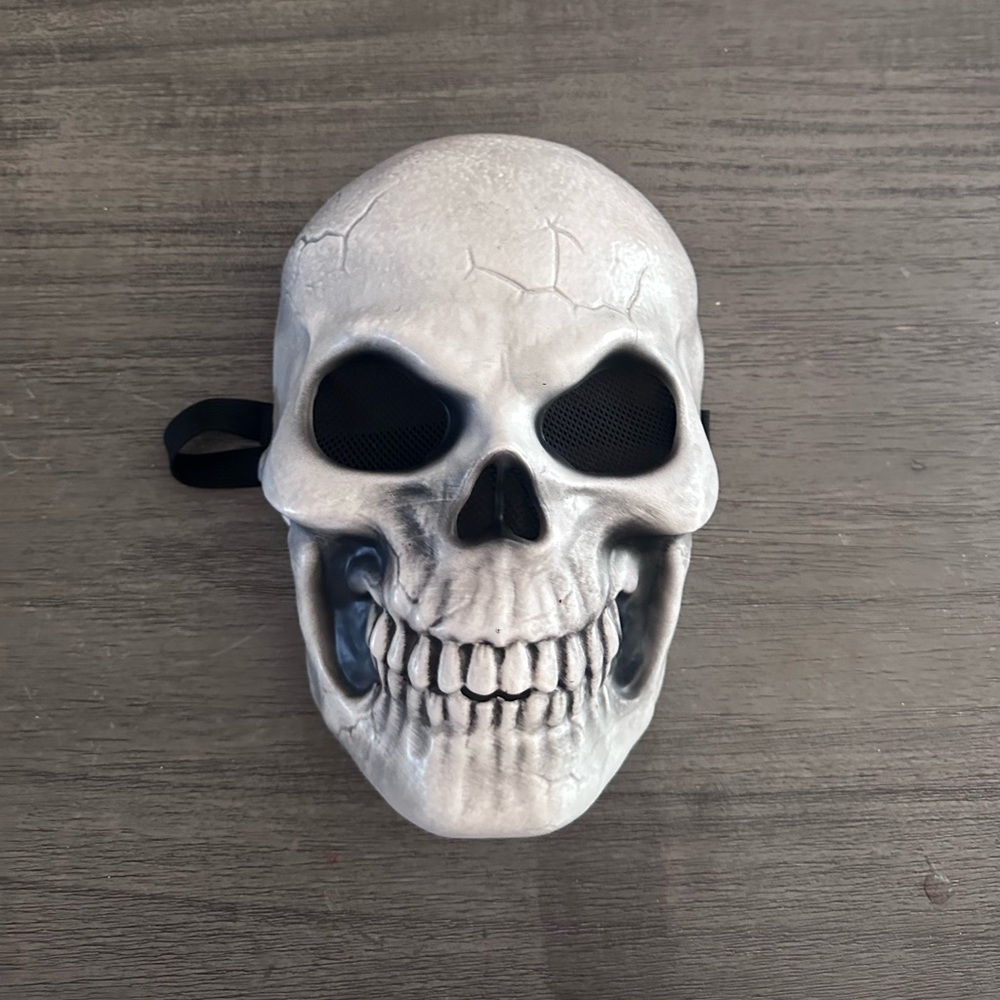 Scary Skeleton Mask- hard plastic